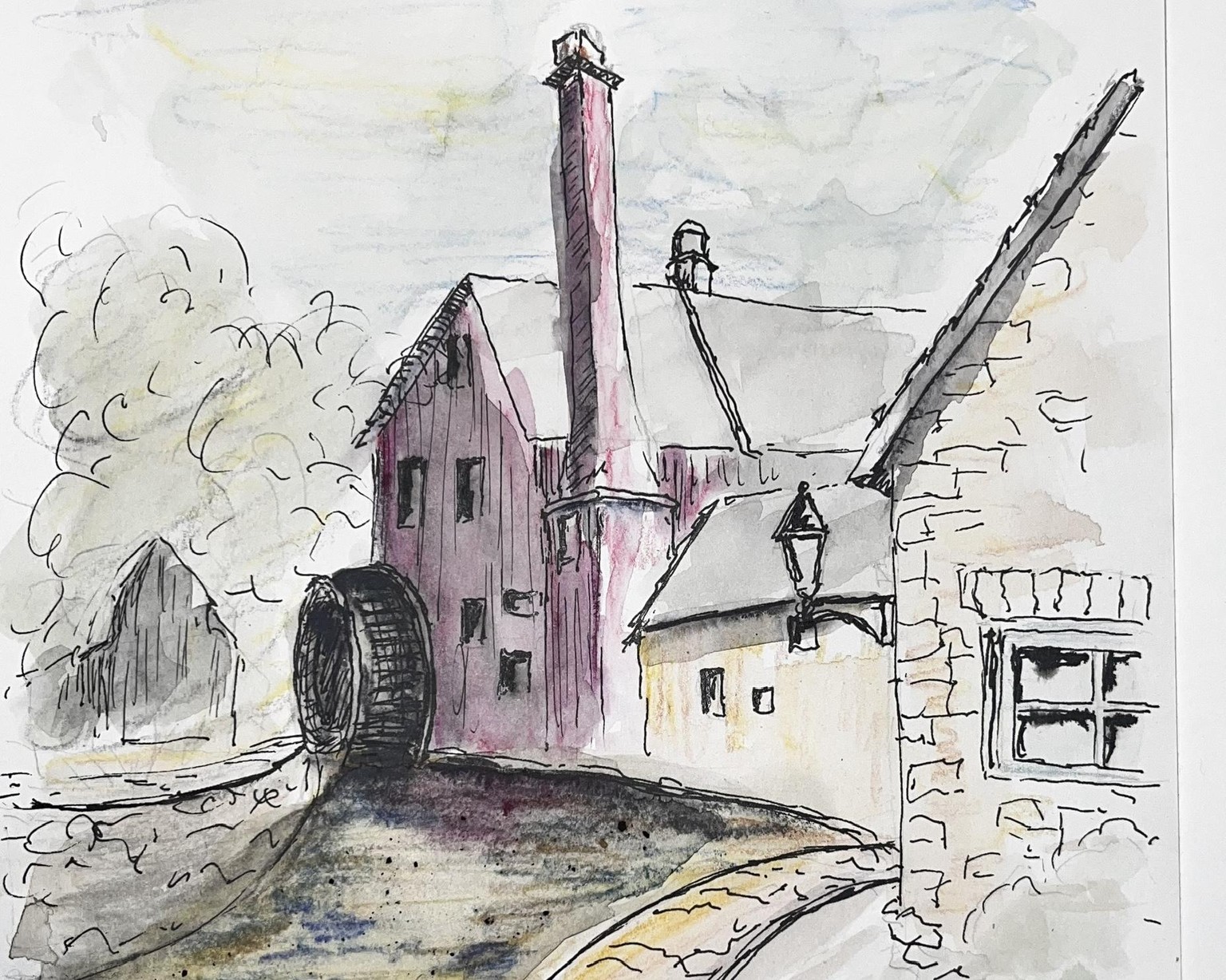 Water Mill - image 1 - student project