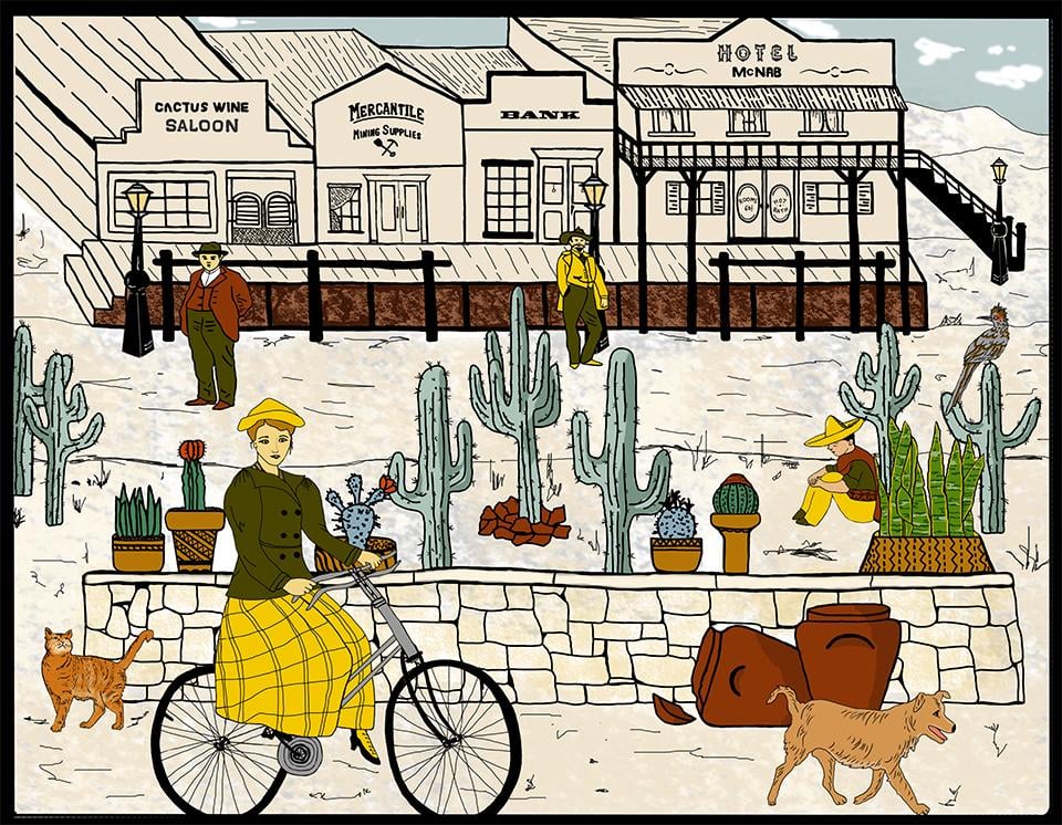 Wild West Cactus Town - image 1 - student project