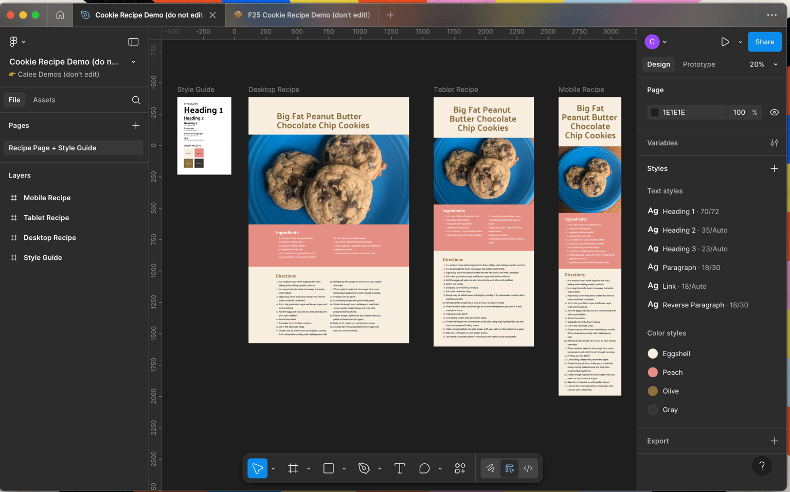 Cookie Recipe - image 2 - student project