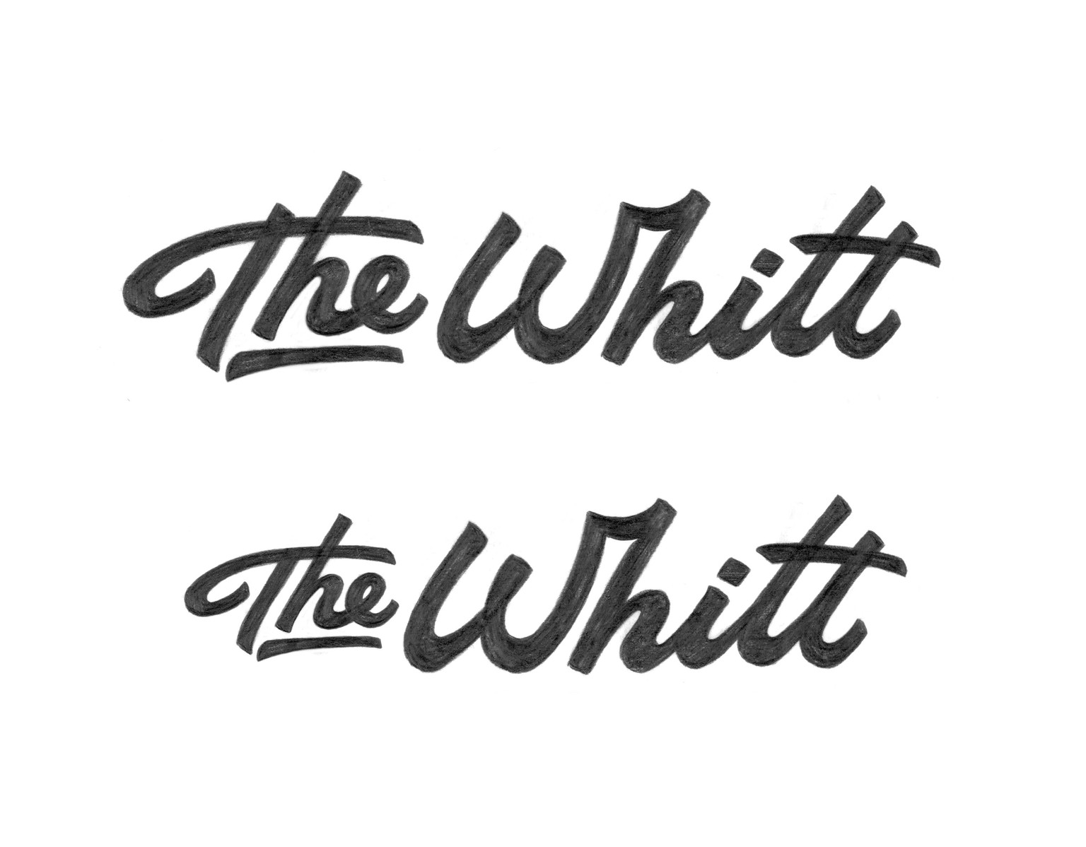 The Whitt Logotype - image 23 - student project