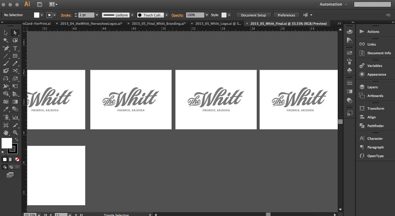 The Whitt Logotype - image 33 - student project