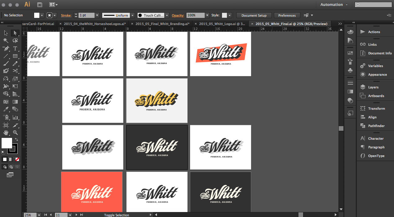 The Whitt Logotype - image 34 - student project