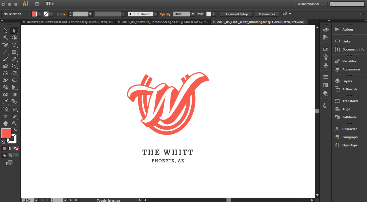 The Whitt Logotype - image 31 - student project
