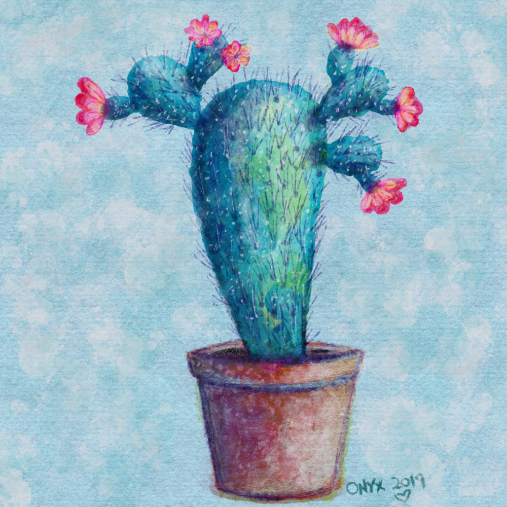 Colorful Cactus - image 1 - student project