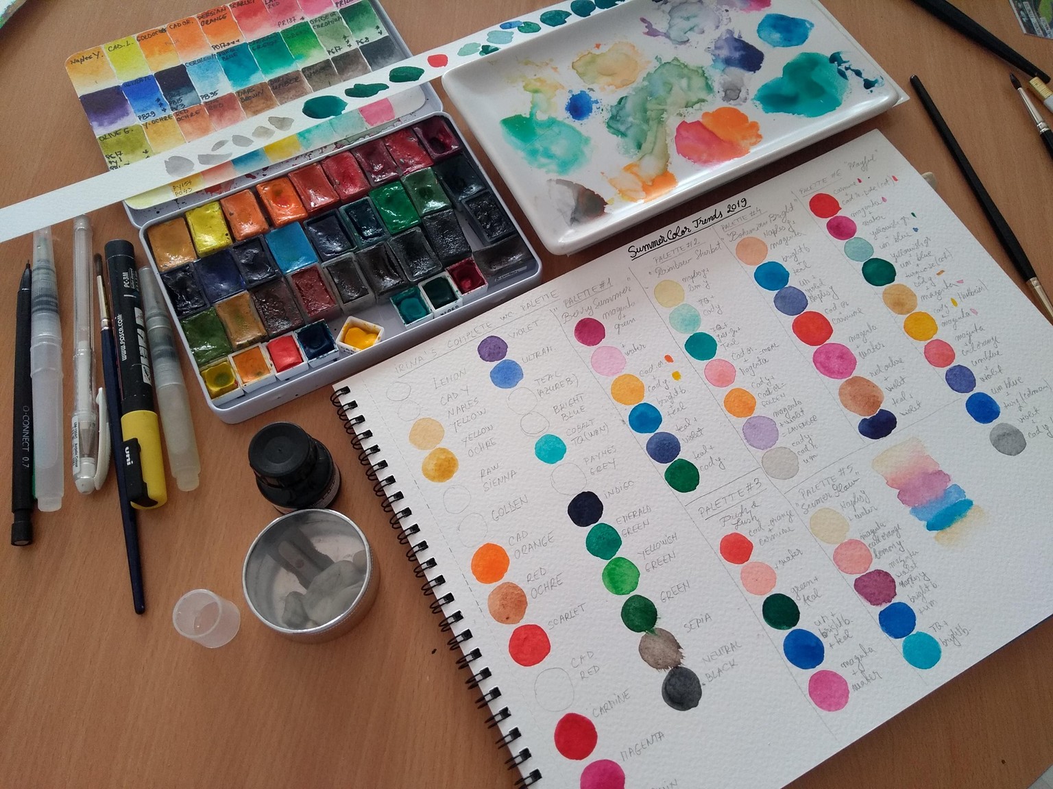 Bright  Summer Colors with Irina T - image 1 - student project