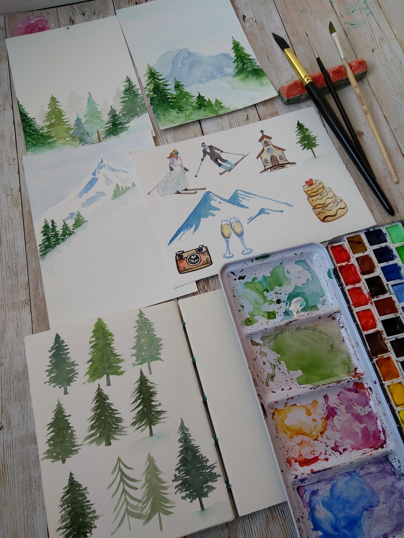 Love Working in a Sketchbook - image 5 - student project