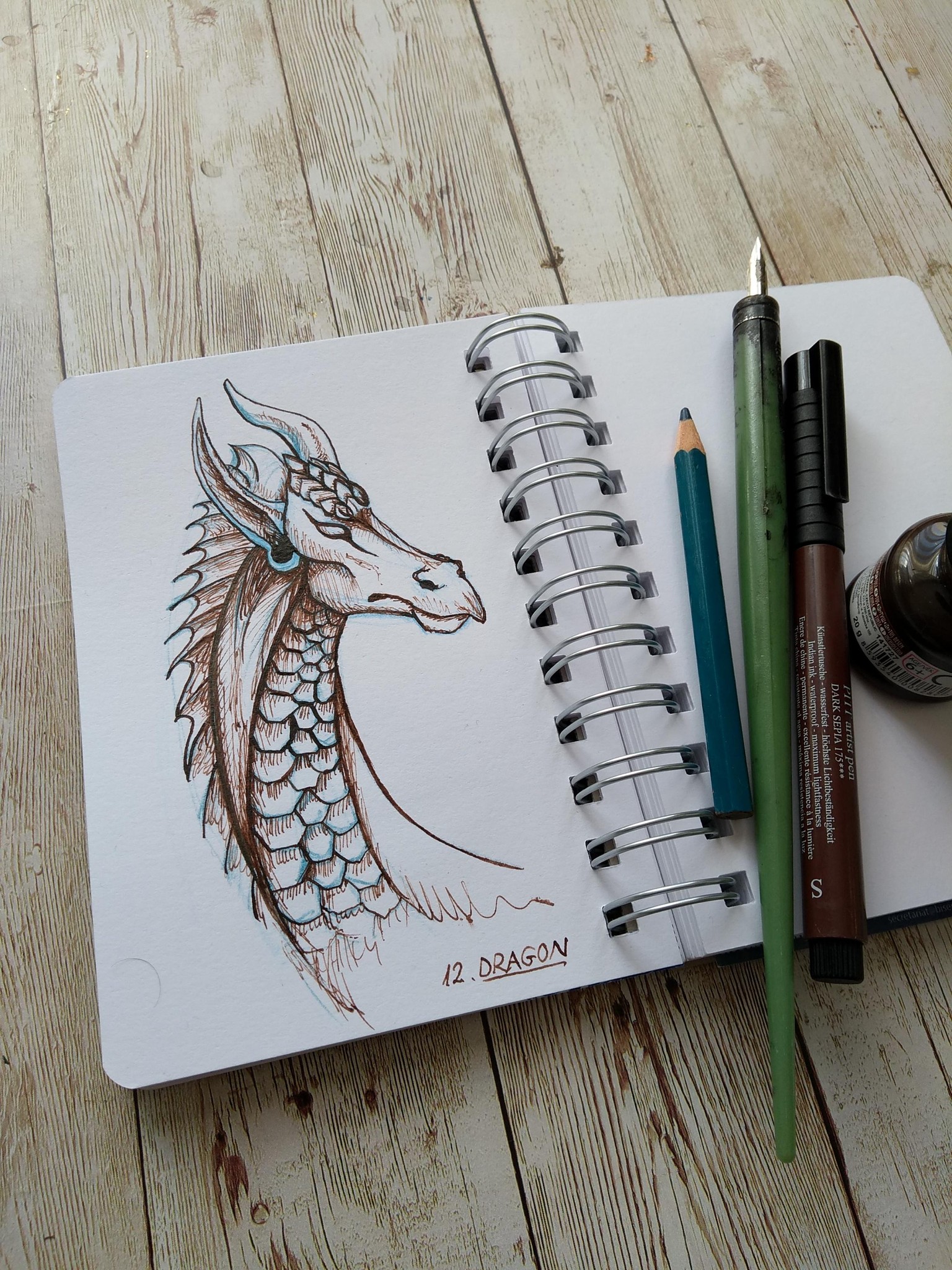 Love Working in a Sketchbook - image 3 - student project
