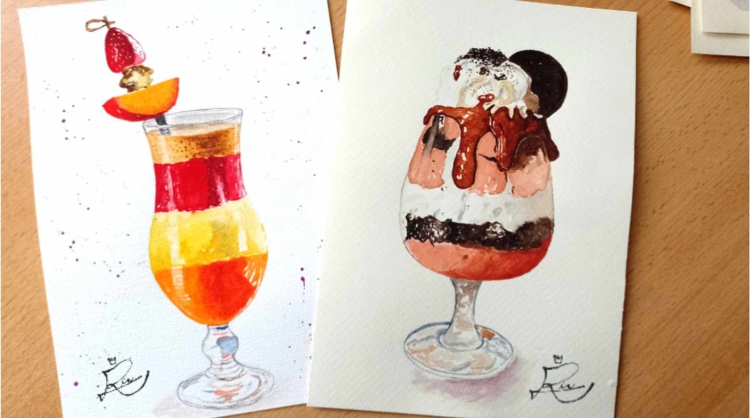 Food Illustration - Everything you need to know to paint food & drinks - image 1 - student project