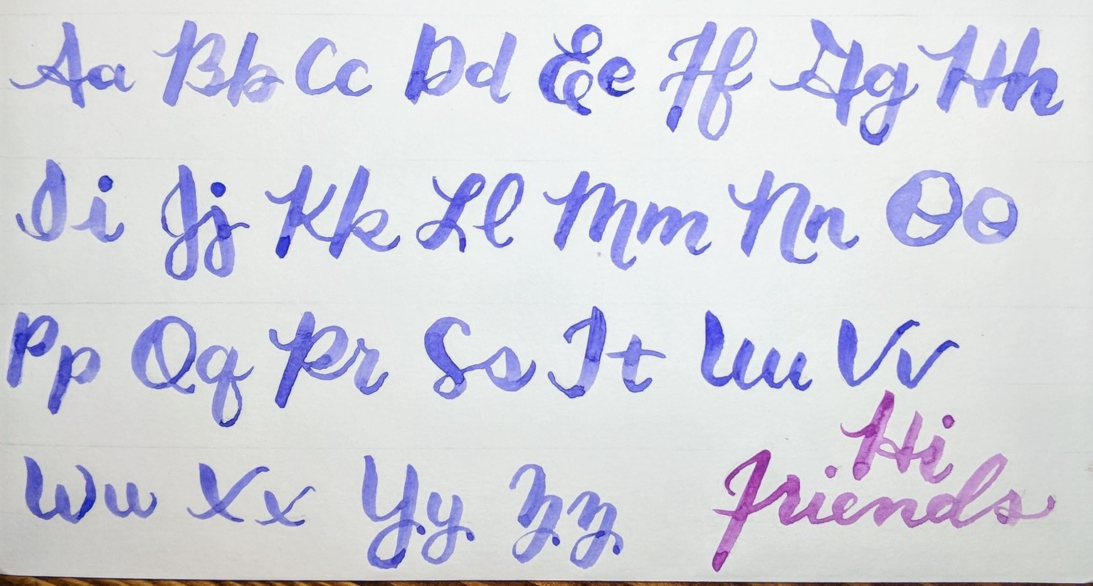 Watercolor Lettering - image 4 - student project