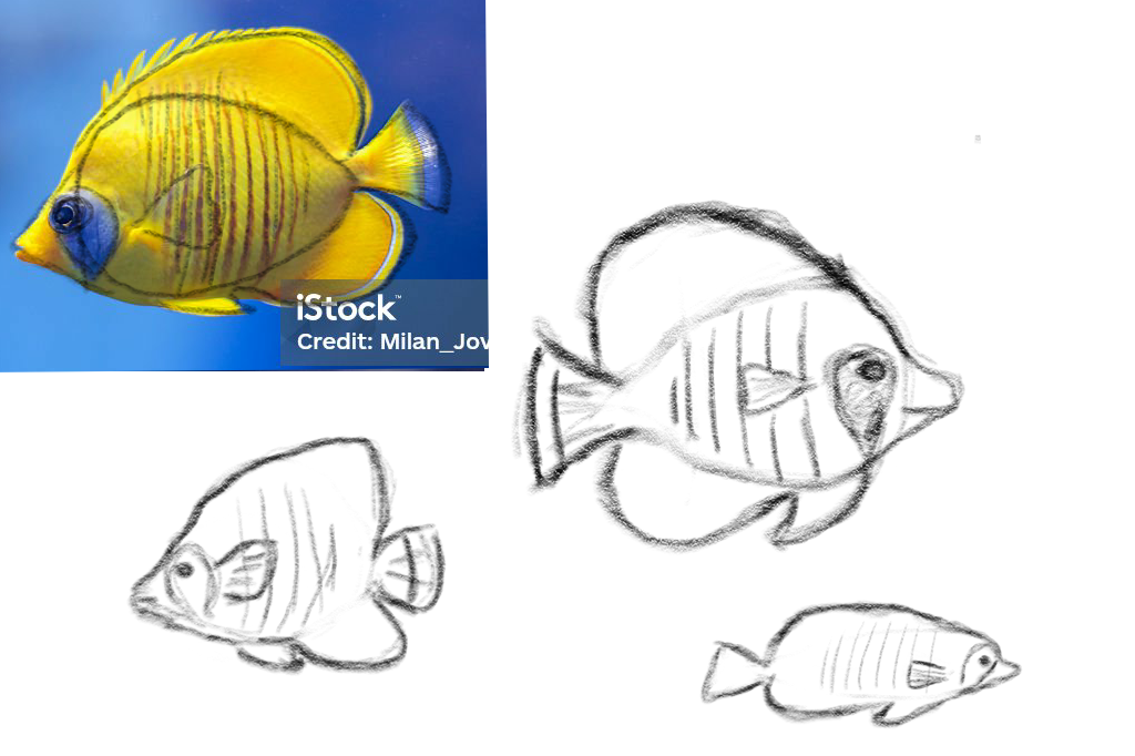 Concept Art Threadfin Butterflyfish - image 1 - student project