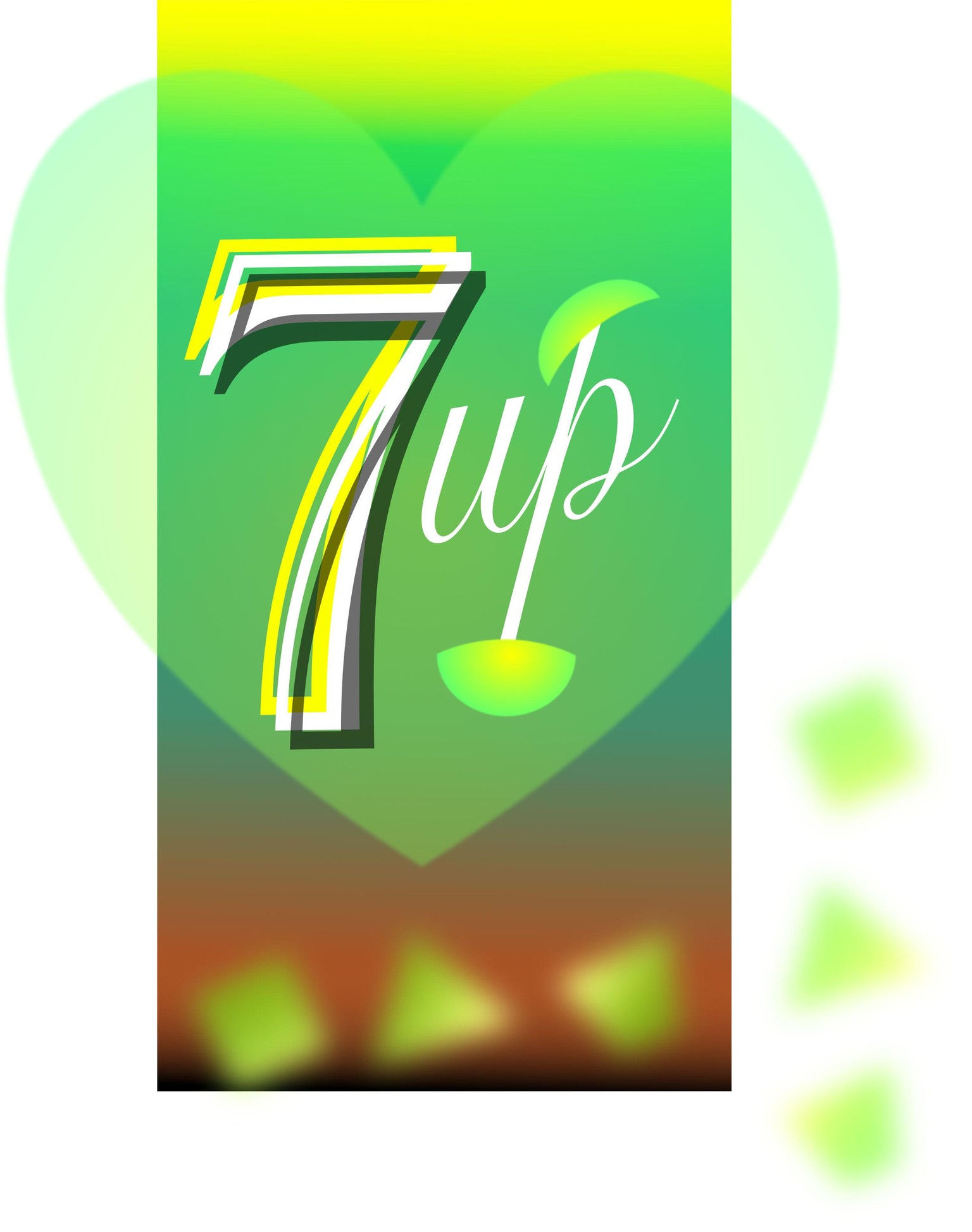7up drink ~ redesign packaging label - image 1 - student project