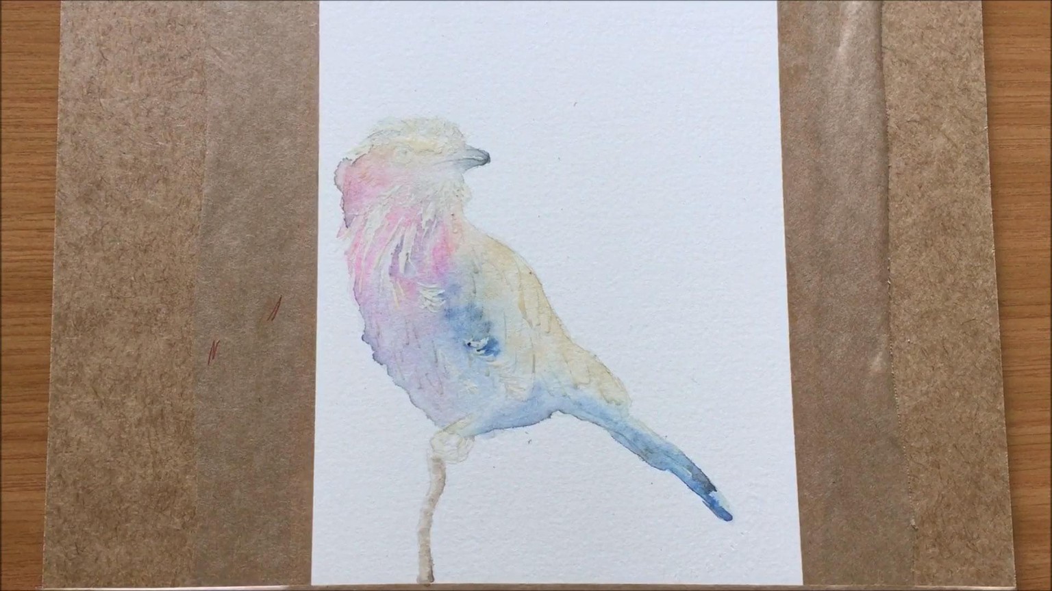 Building up Watercolour Layers - image 1 - student project
