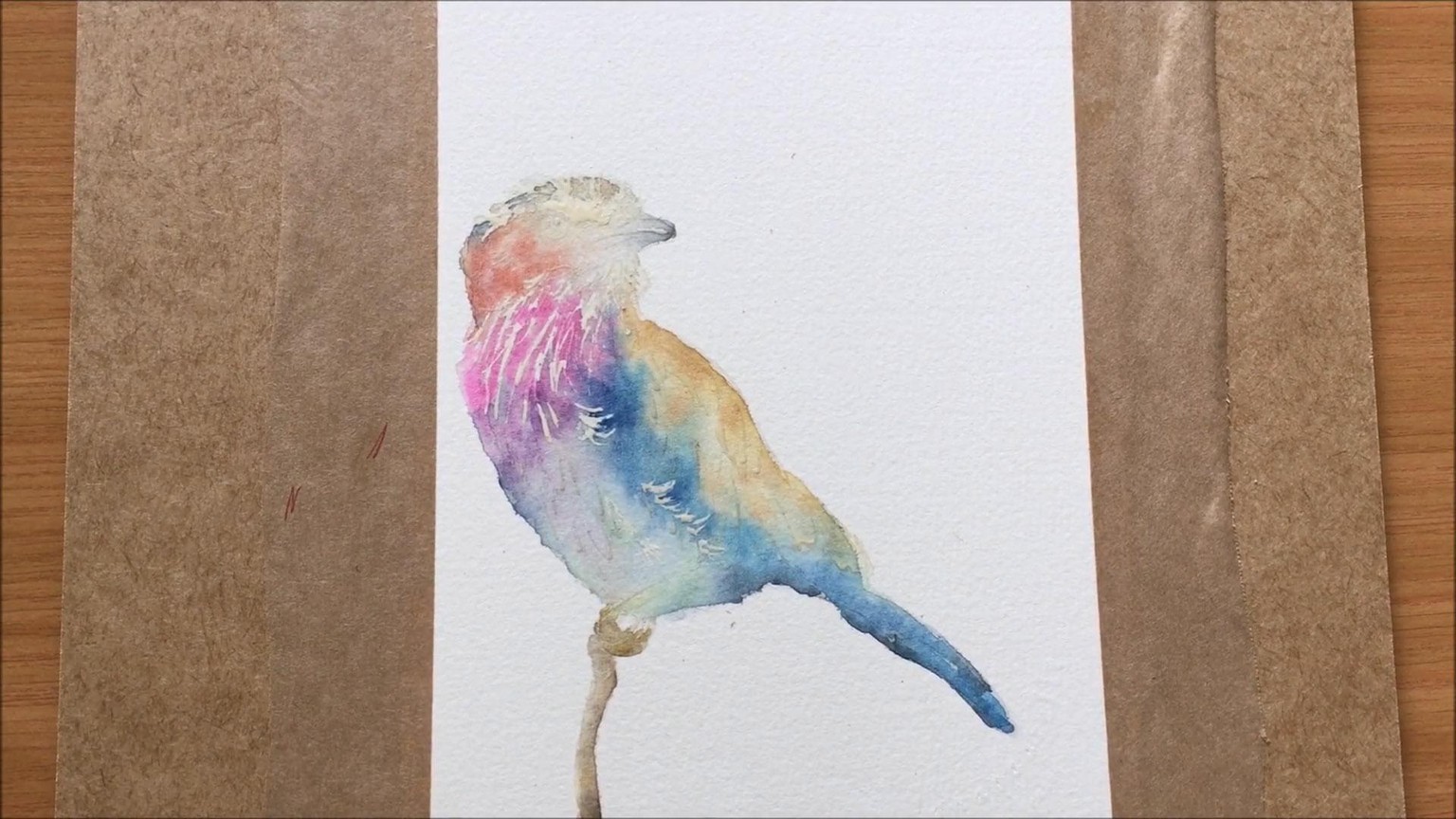 Building up Watercolour Layers - image 2 - student project