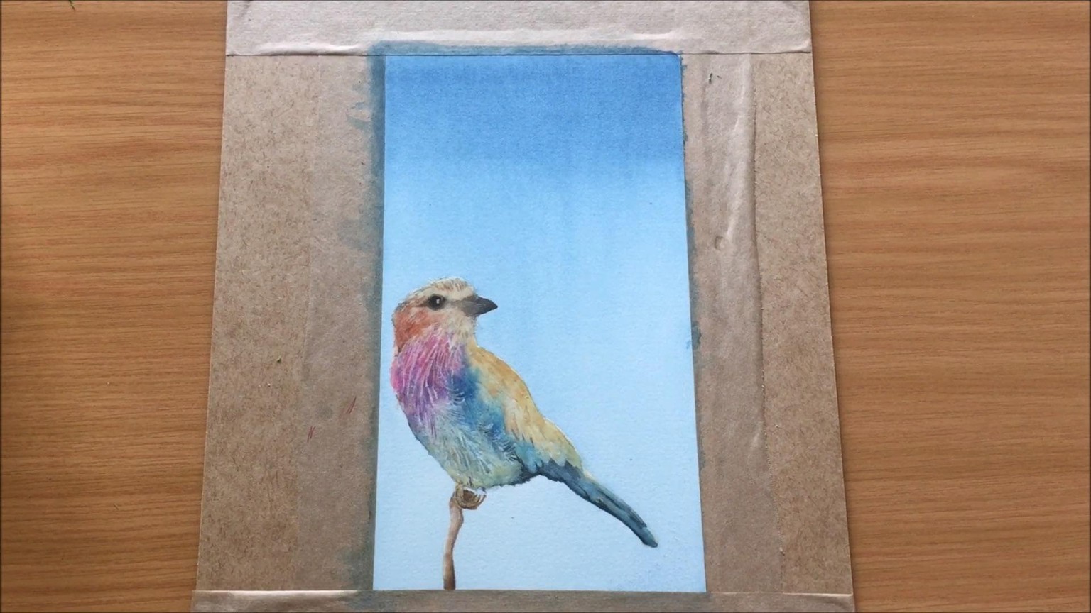 Building up Watercolour Layers - image 7 - student project