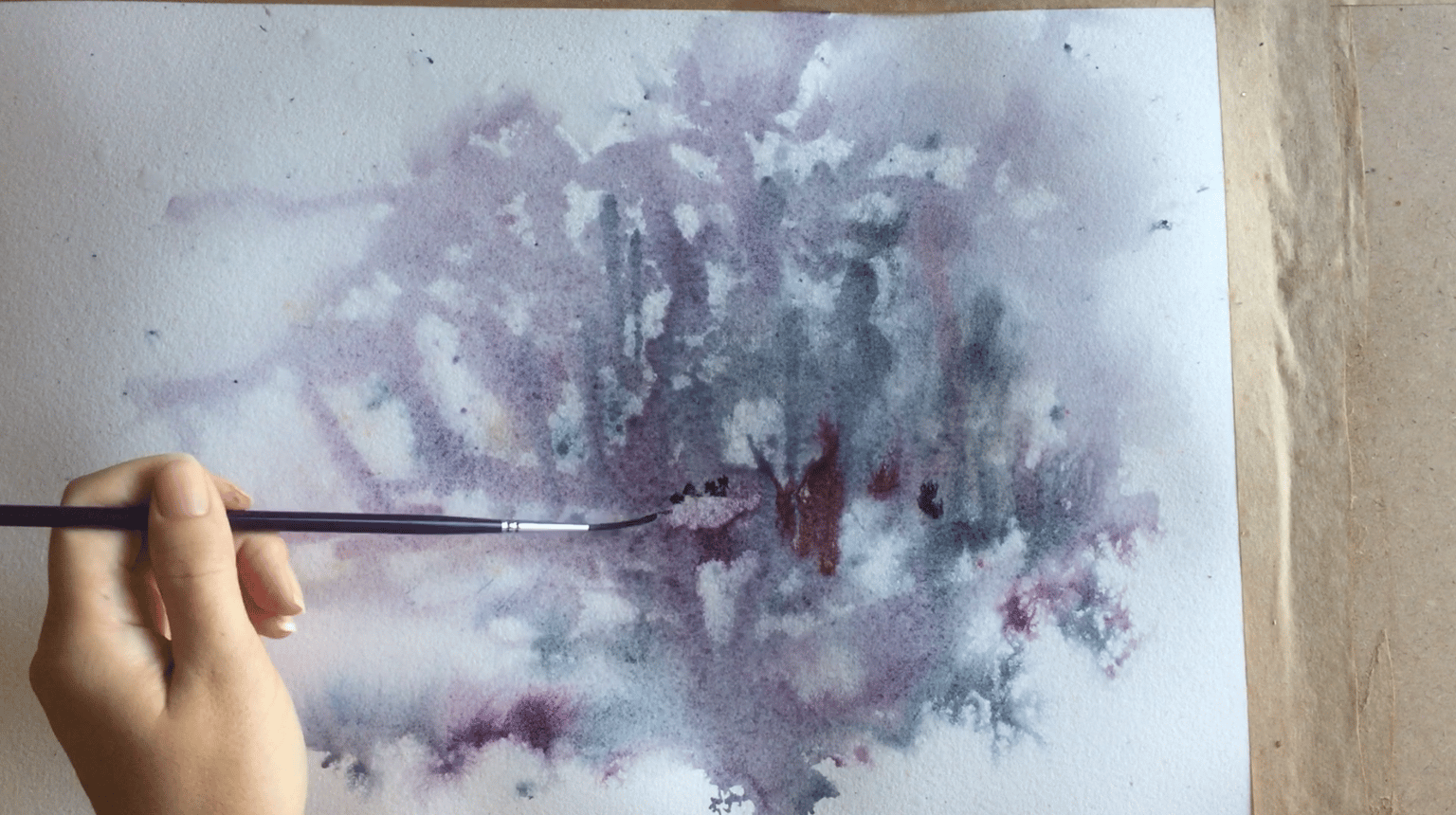Spontaneous Winter Landscape - image 1 - student project