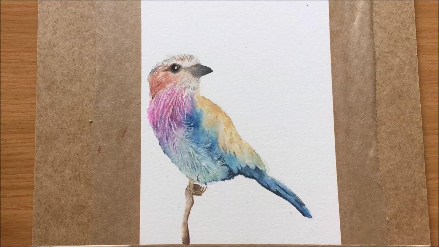 Building up Watercolour Layers - image 4 - student project