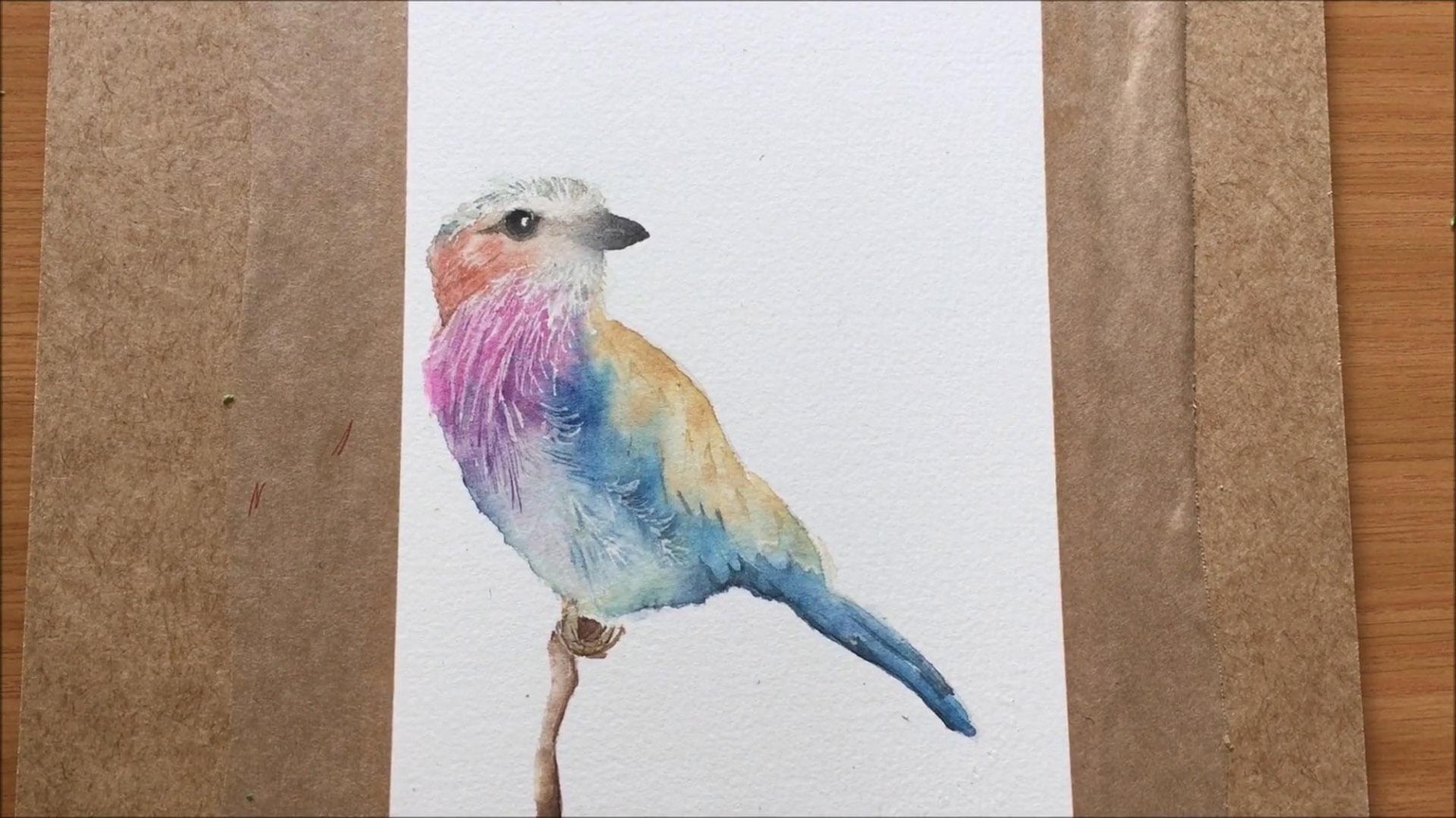 Building up Watercolour Layers - image 3 - student project
