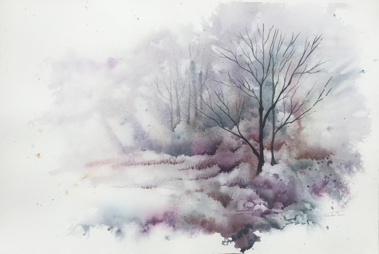 Spontaneous Winter Landscape - image 4 - student project