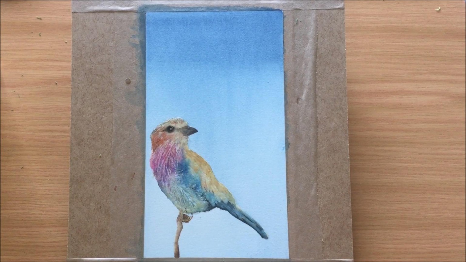 Building up Watercolour Layers - image 6 - student project