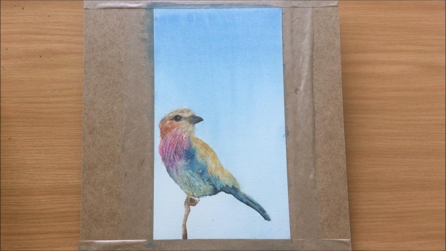 Building up Watercolour Layers - image 5 - student project