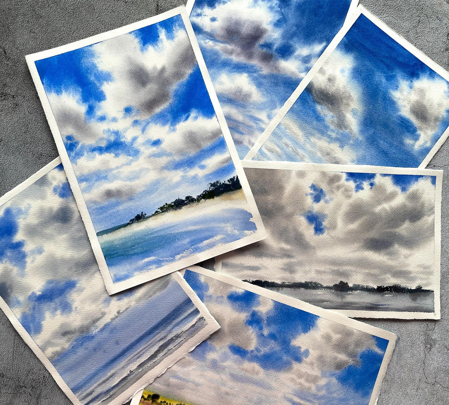 White Clouds Practice - image 2 - student project