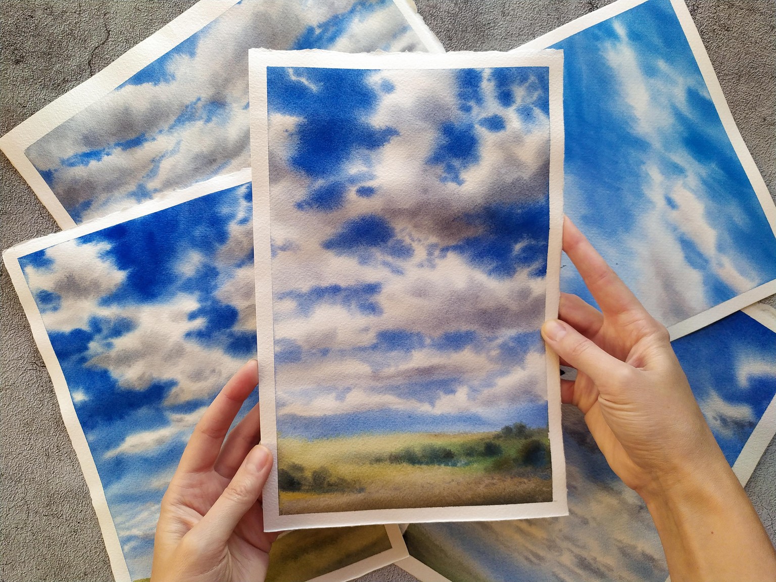 White Clouds Practice - image 1 - student project