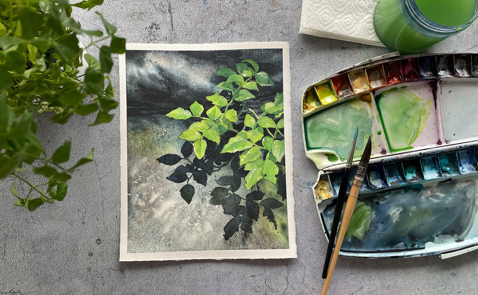 My result painting from this class - image 1 - student project
