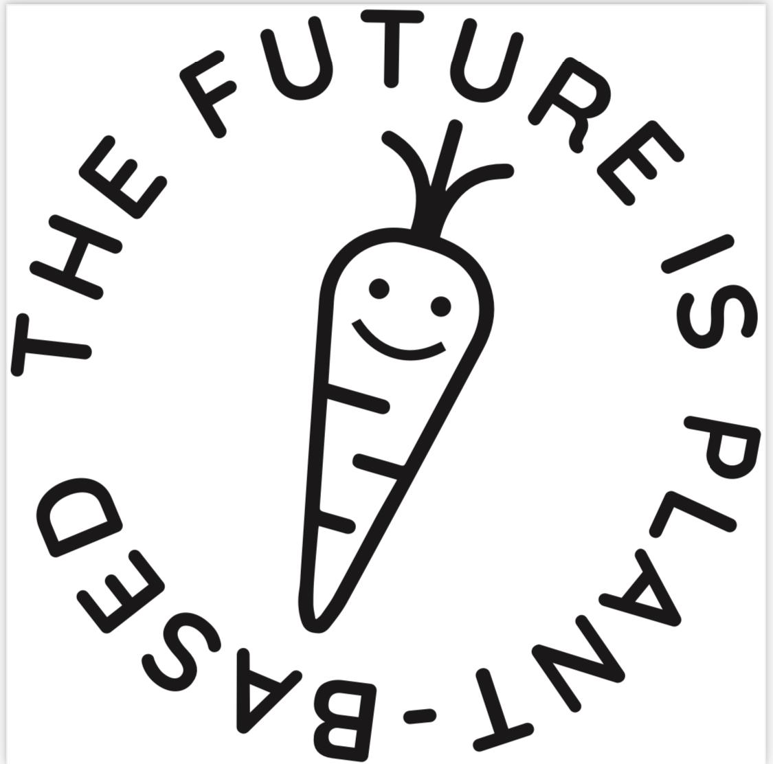 Kelvin the Carrot The future is plant-based kids T-shirt - image 1 - student project