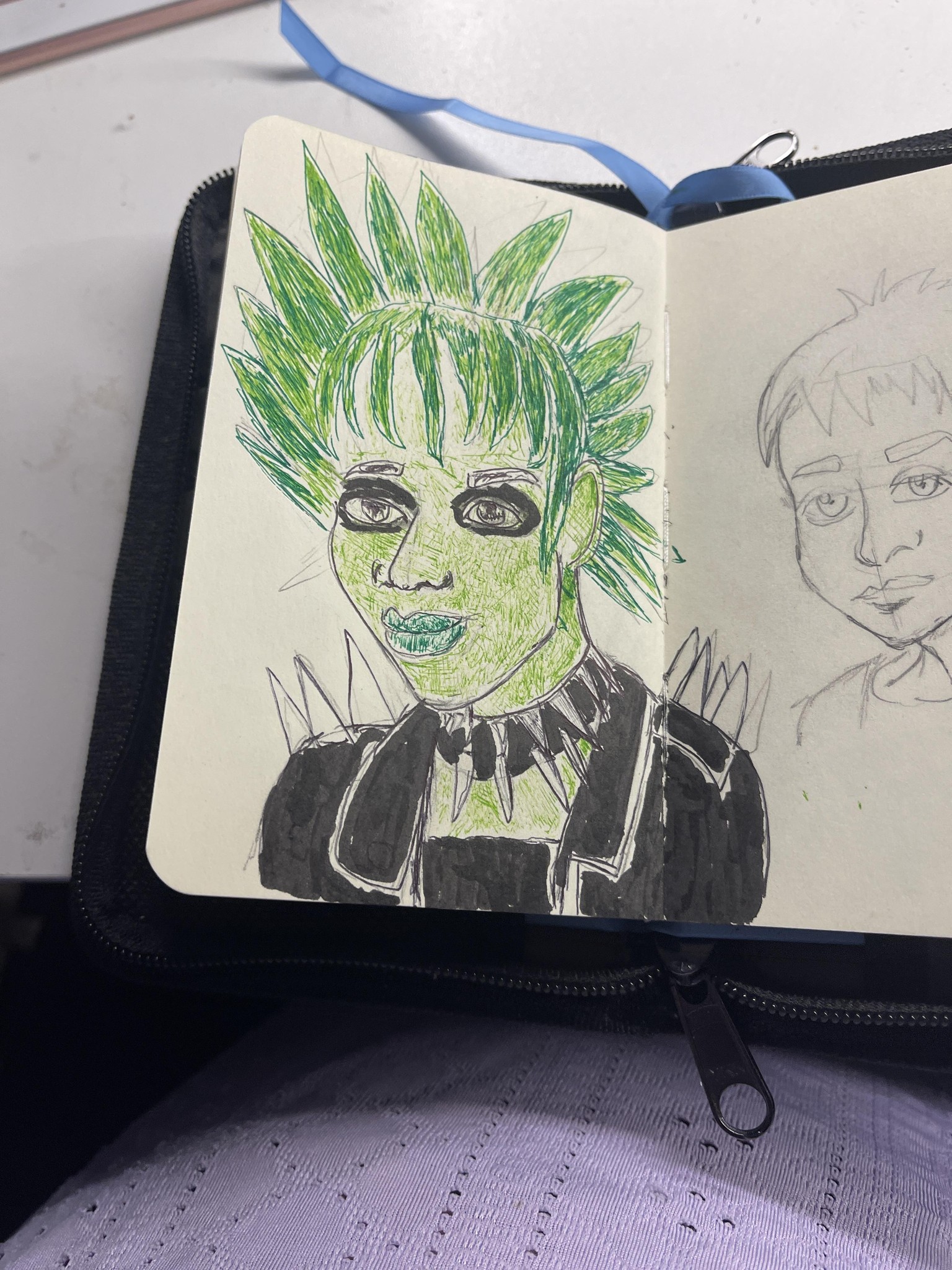 My hair Illustrations - image 1 - student project