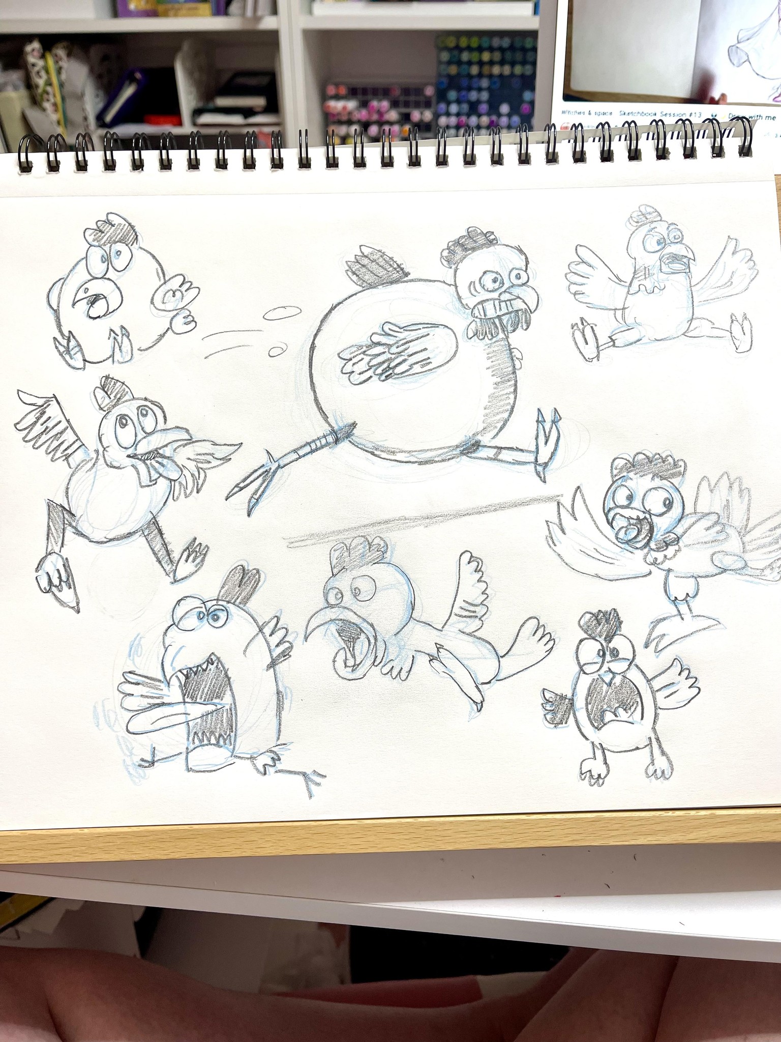 Anna’s character sketches - image 2 - student project
