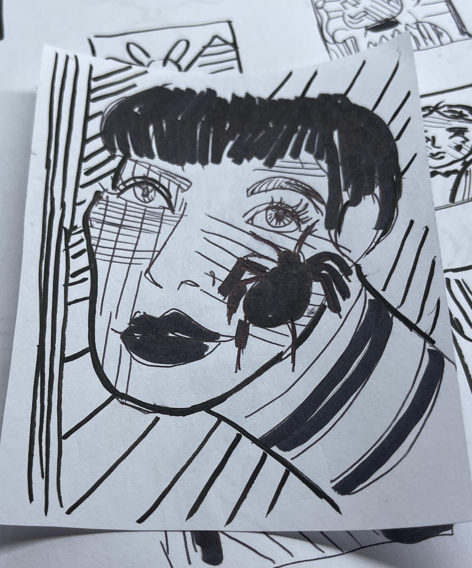 Anna's pen portraits! - image 2 - student project