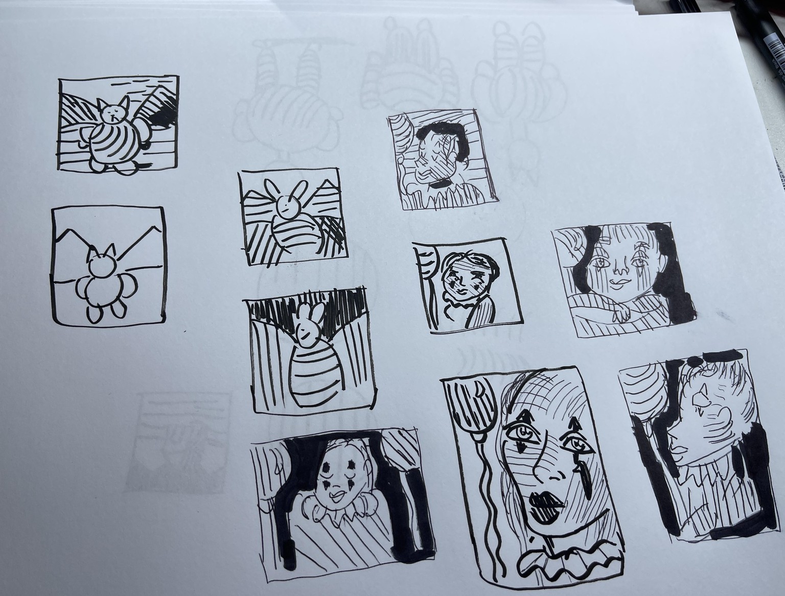 Anna's pen portraits! - image 3 - student project