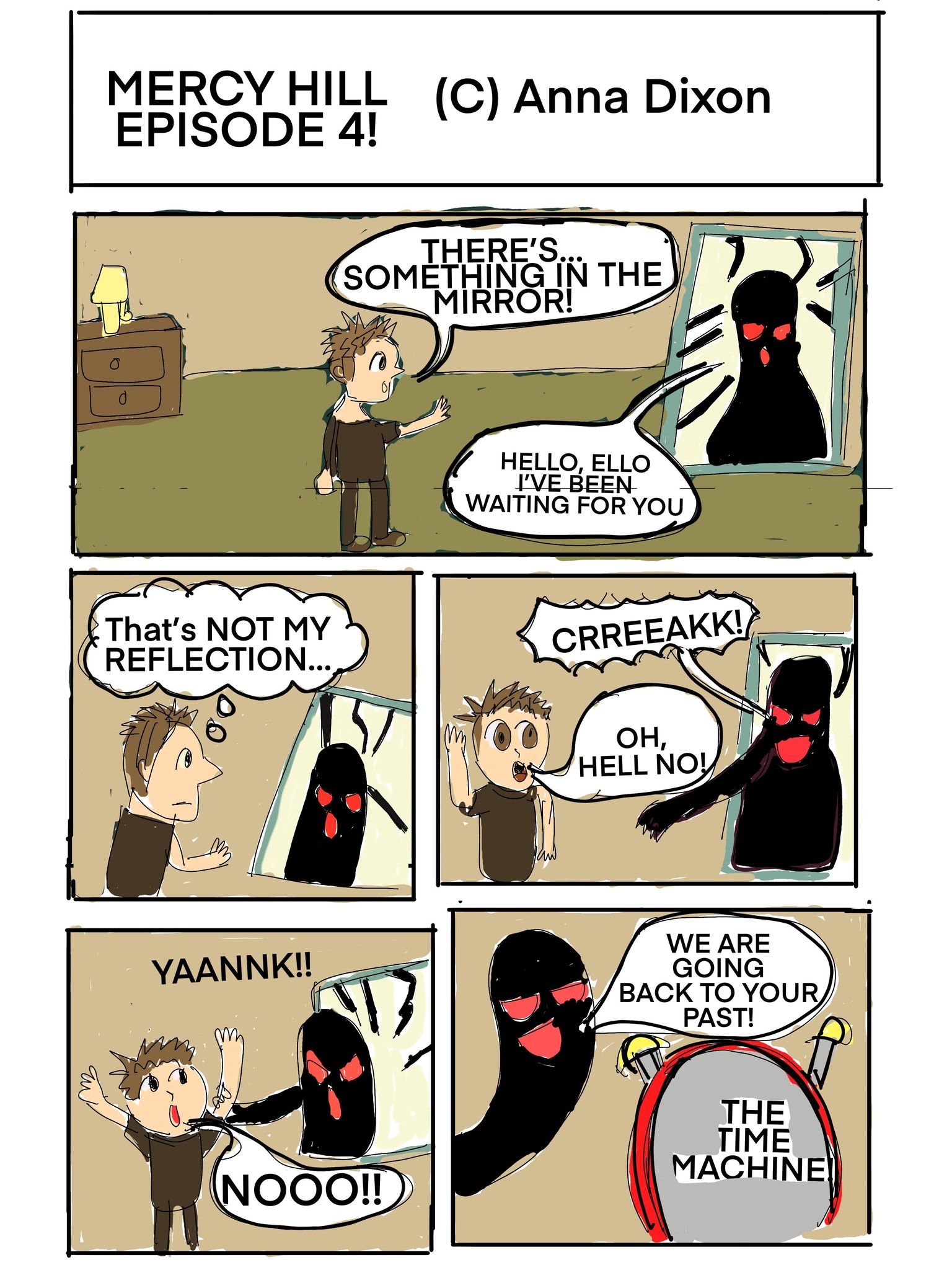 Mercy Hill Horror Comic Episode 4 - image 1 - student project