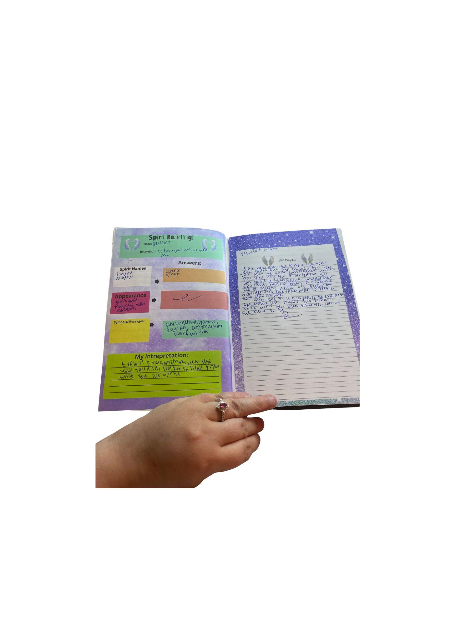 My Psychic Medium Journal practices! - image 2 - student project