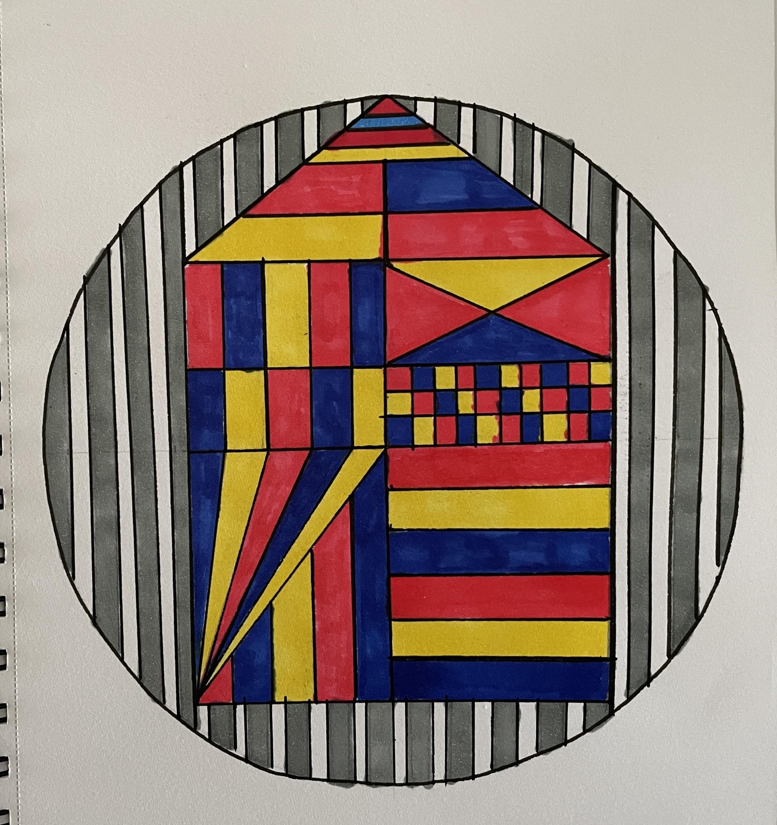 Inspired by Piet Mondriaan - image 1 - student project