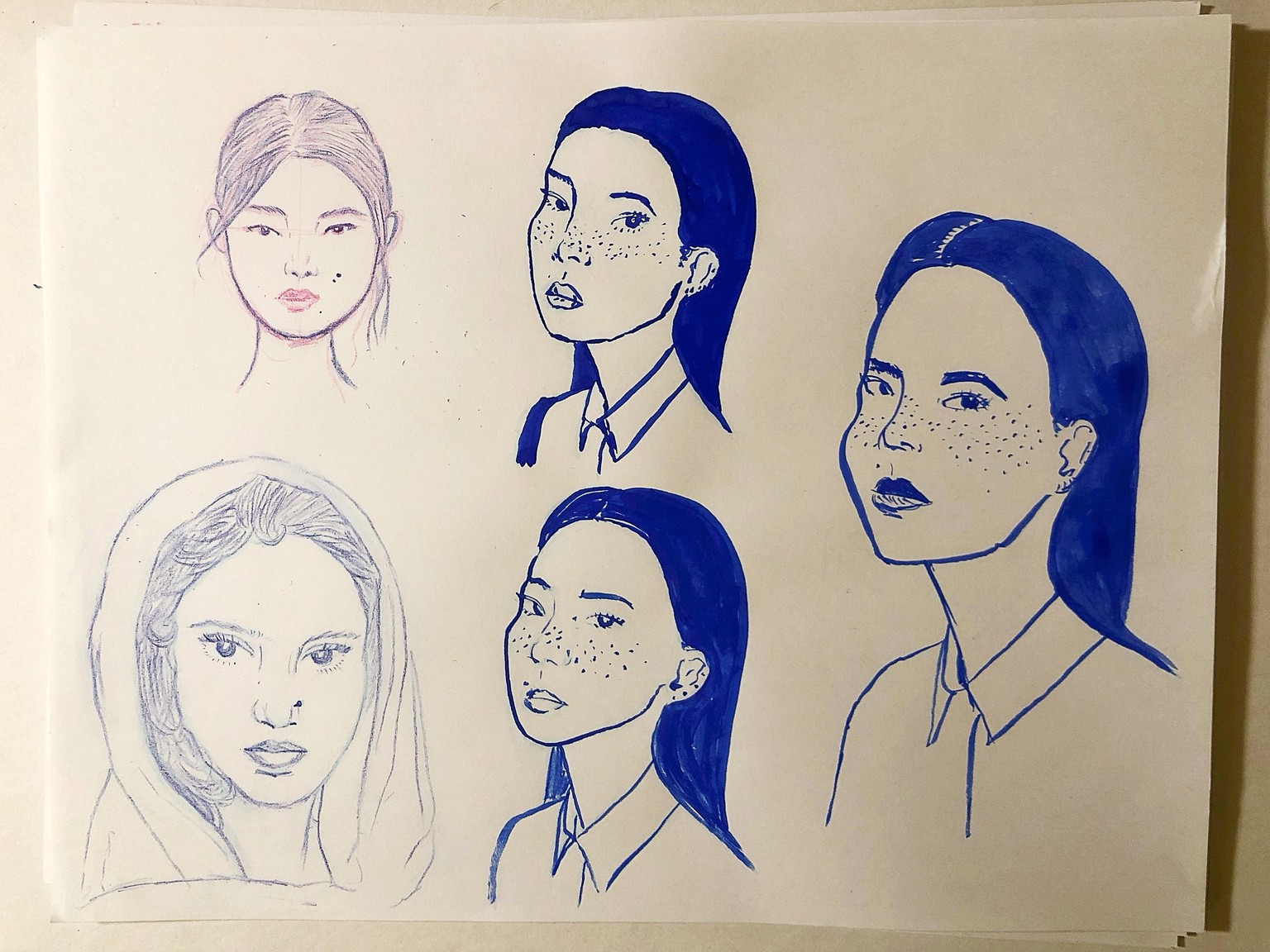 Figure Drawing practices - image 2 - student project