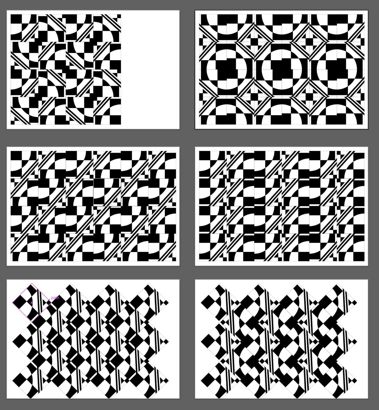 My first geometric patterns - image 2 - student project