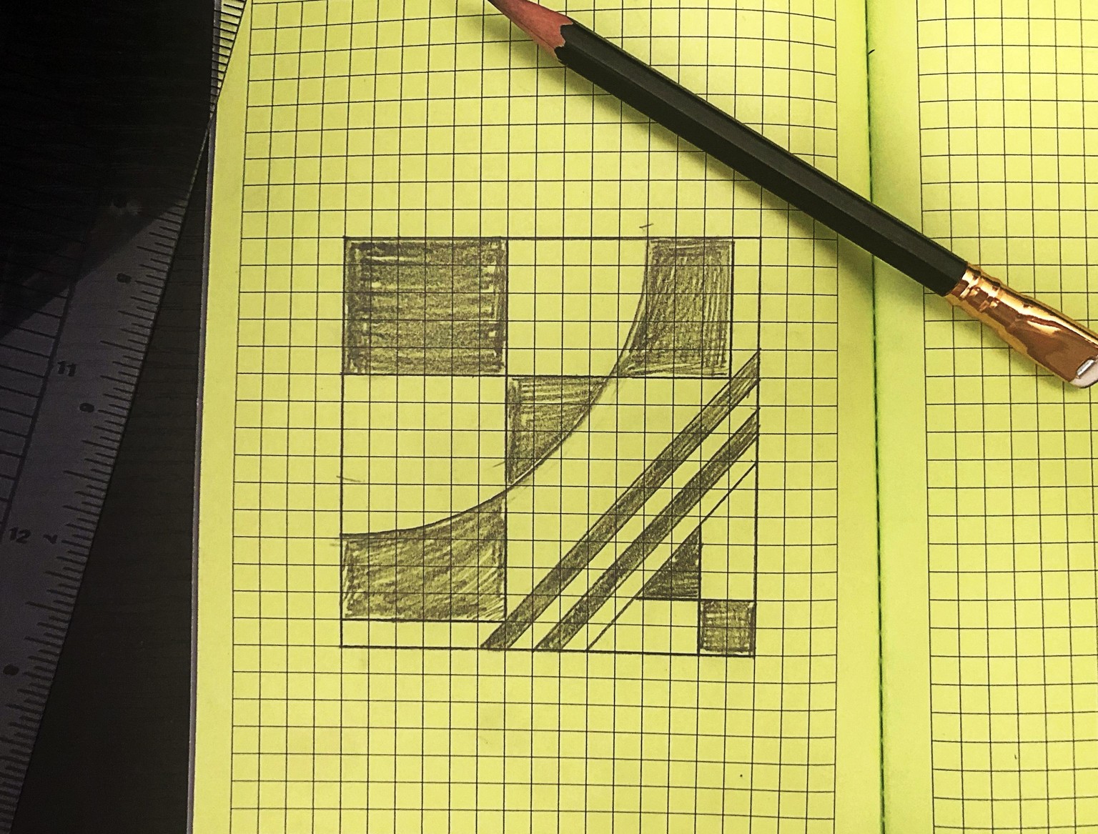 My first geometric patterns - image 1 - student project