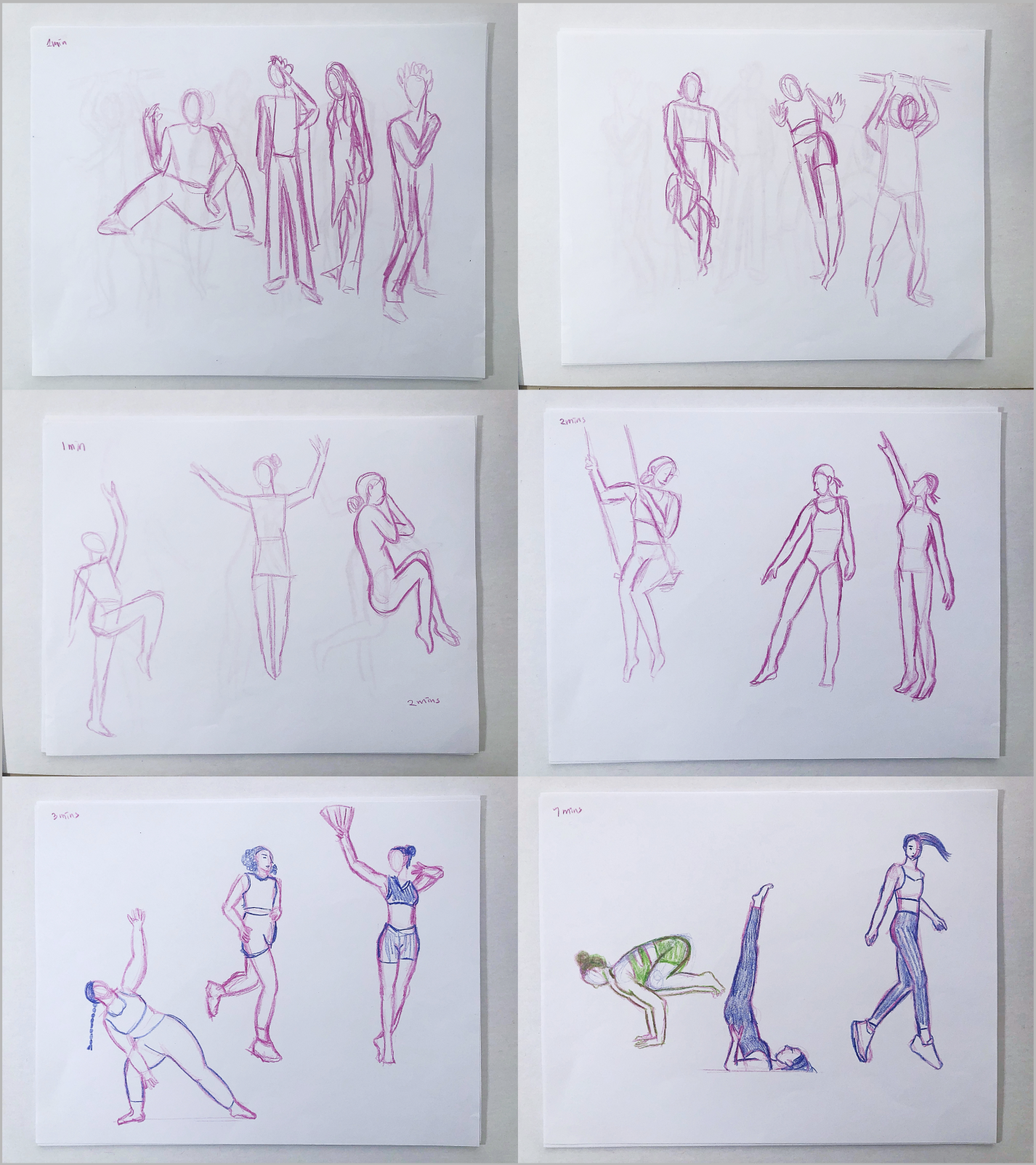 Figure Drawing practices - image 1 - student project
