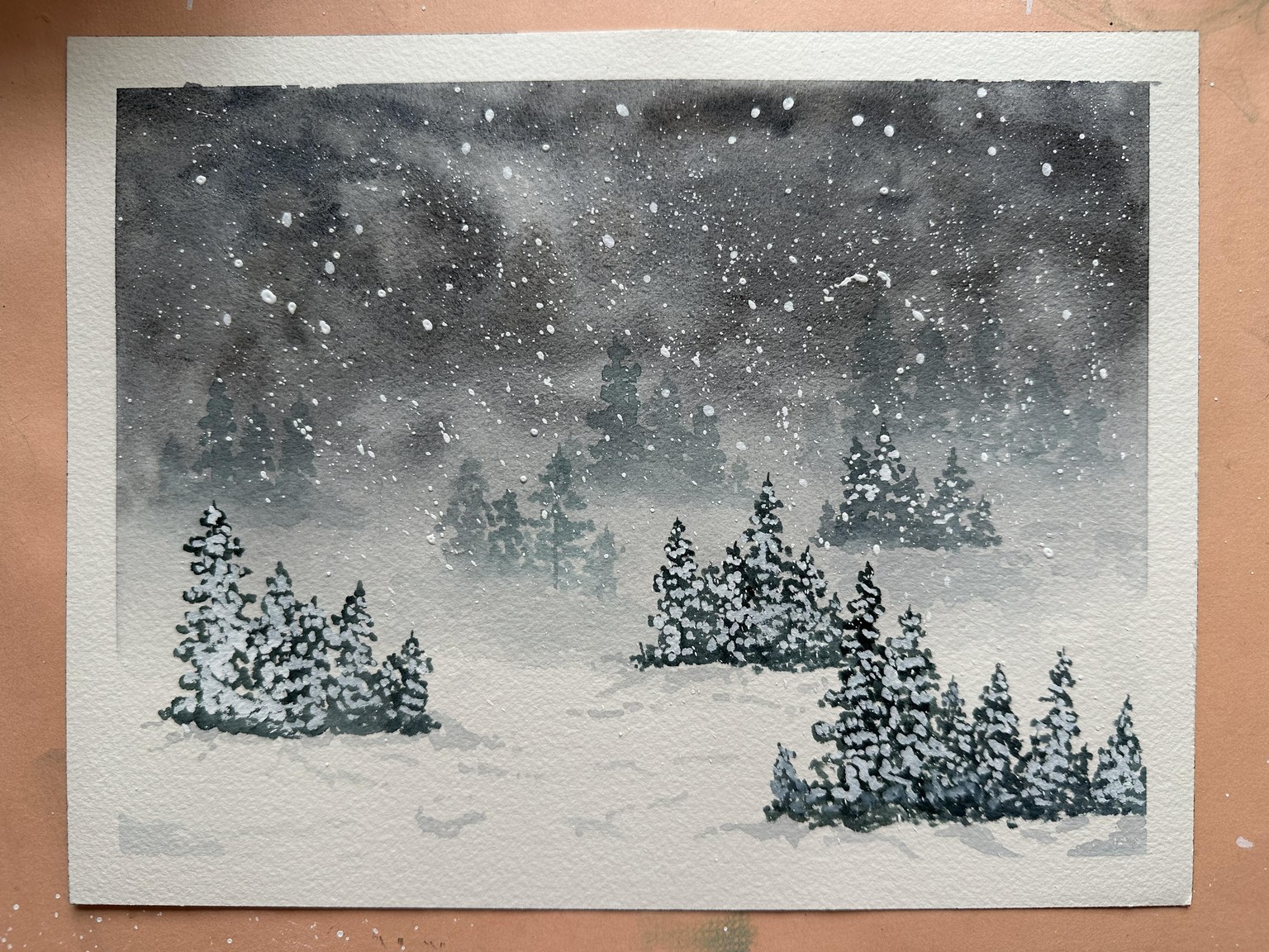 大雪纷飞 - image 1 - student project