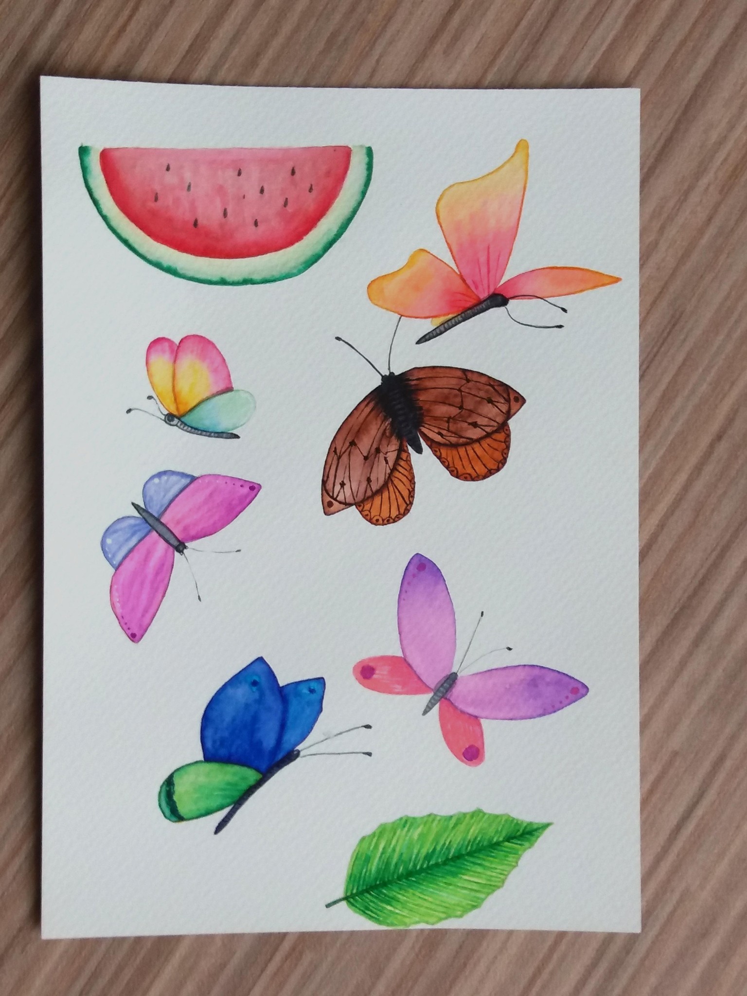 Waterbased markers - image 1 - student project