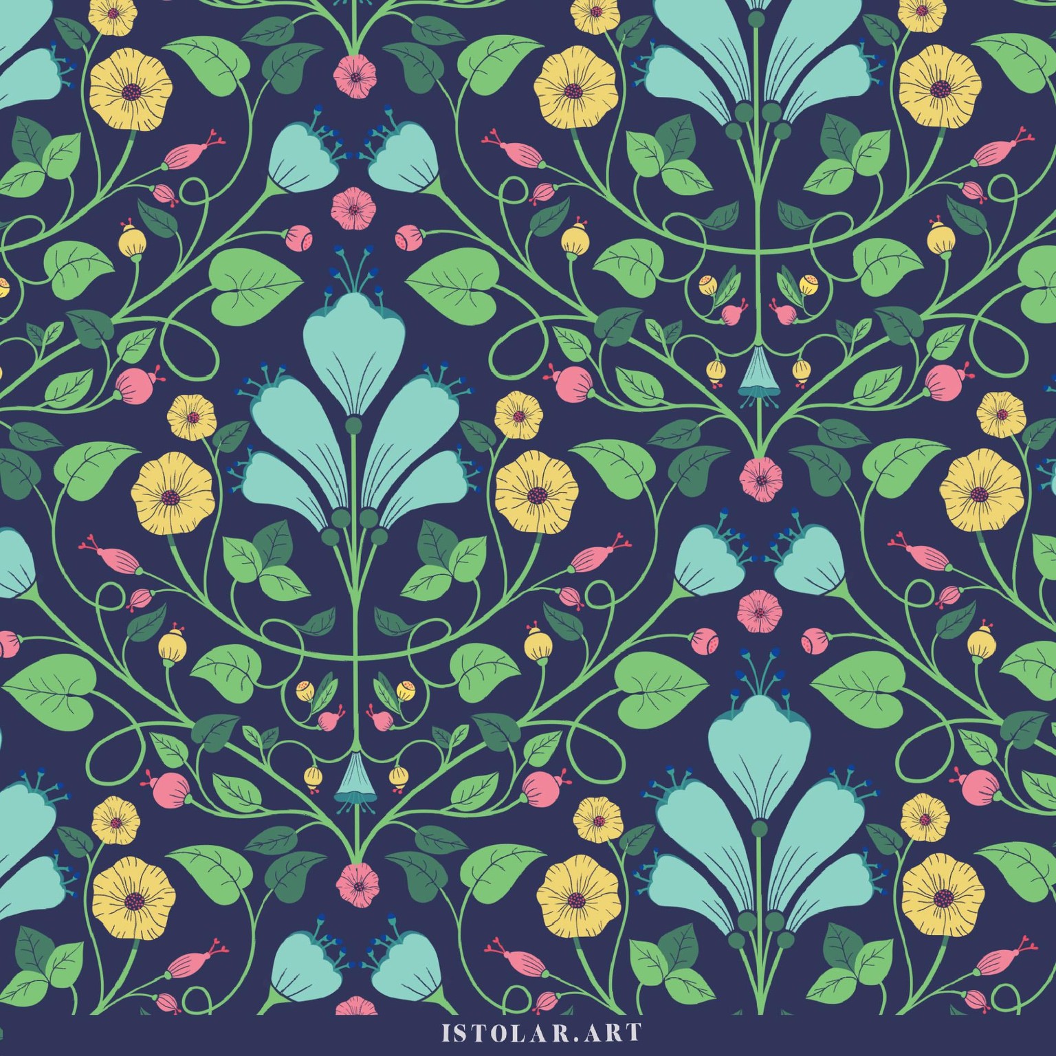 SYMMETRIC MORNING GLORY - image 1 - student project