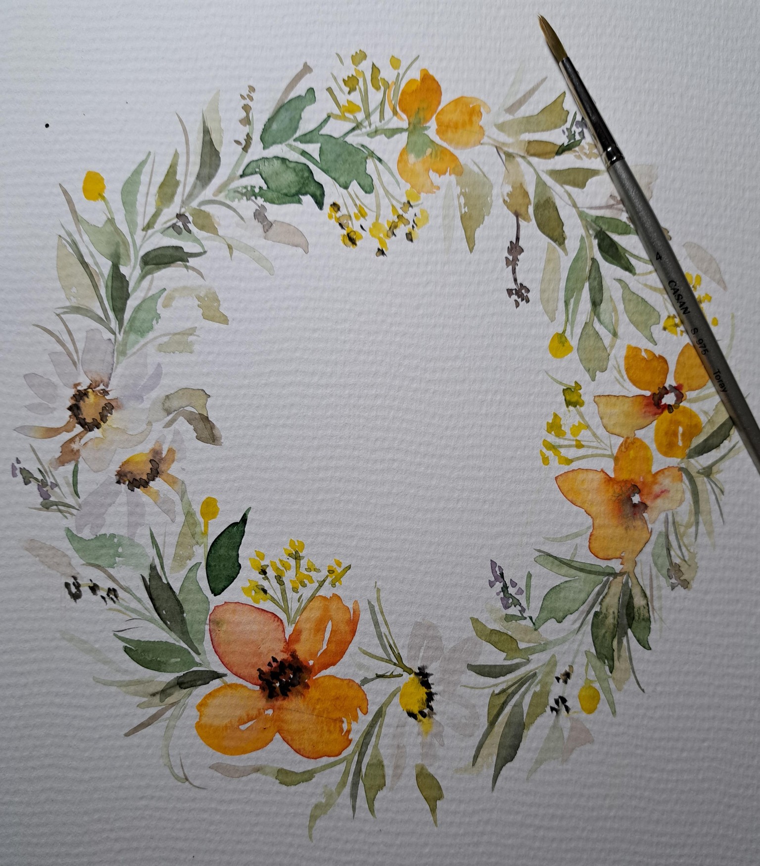 Corona elegante con Joly Poa - image 2 - student project