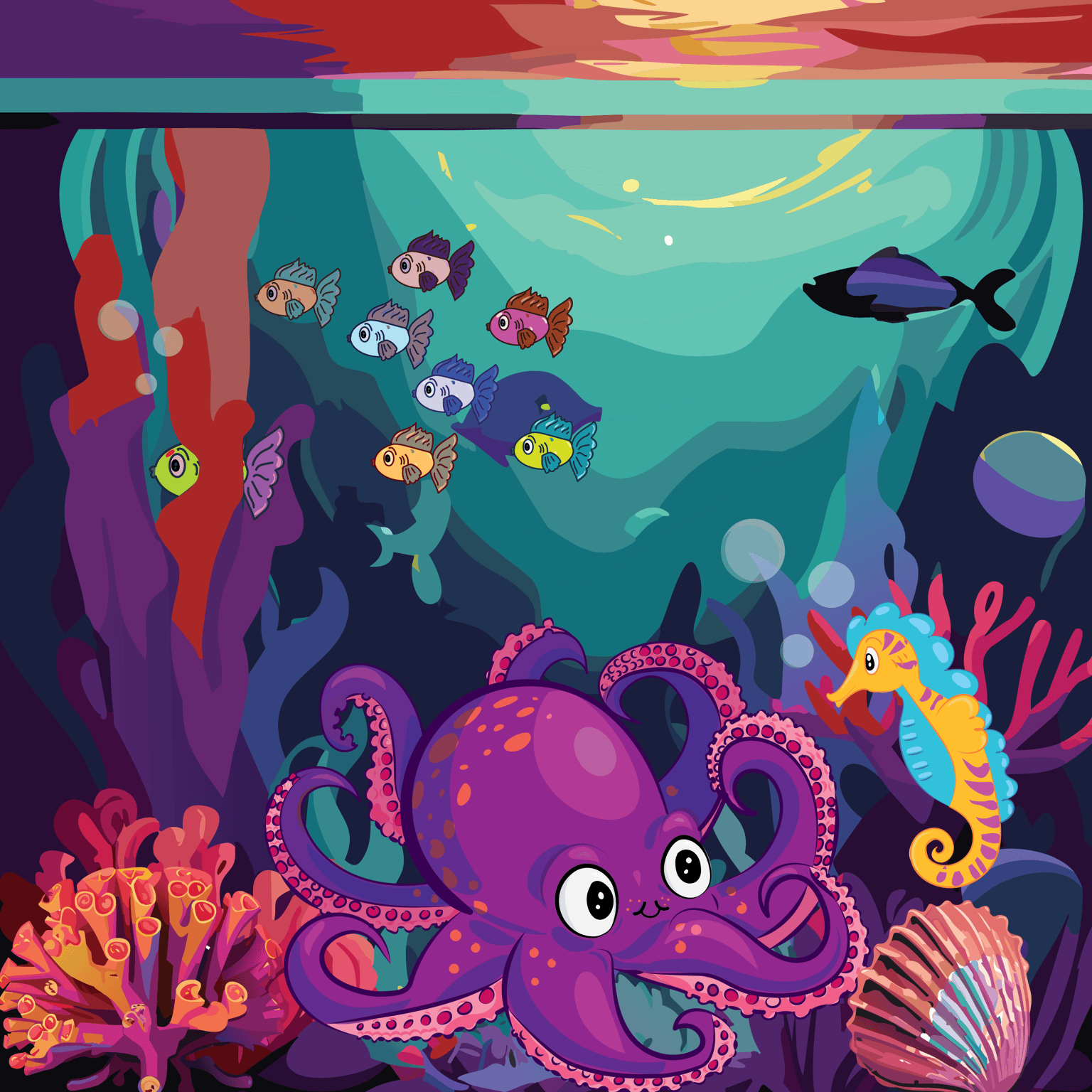 Octopus's Garden - image 2 - student project