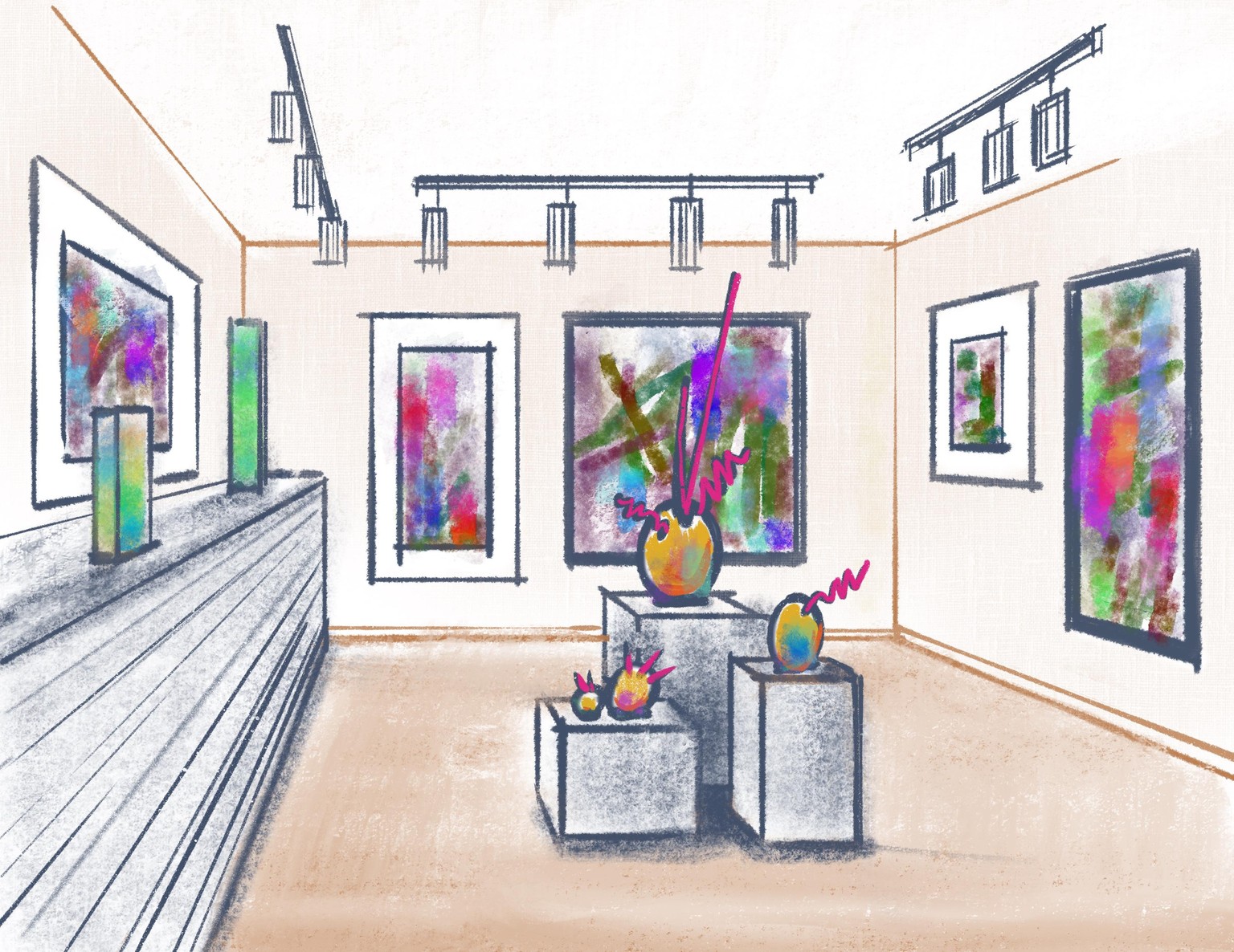Art gallery - image 1 - student project