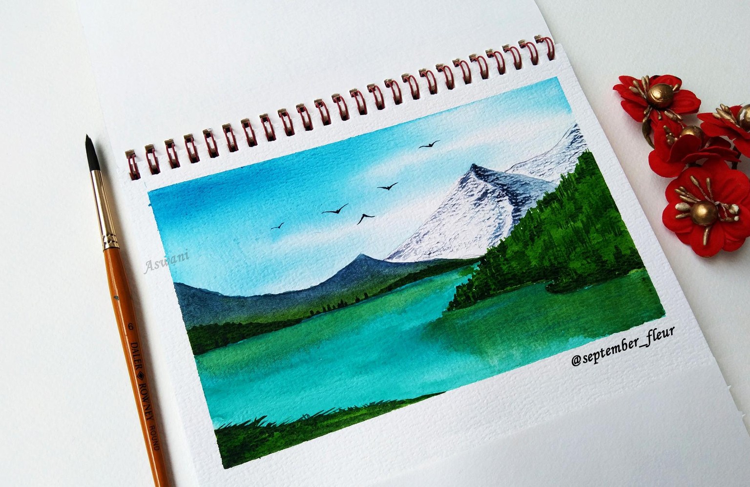 30 Days Watercolor challenge - image 18 - student project