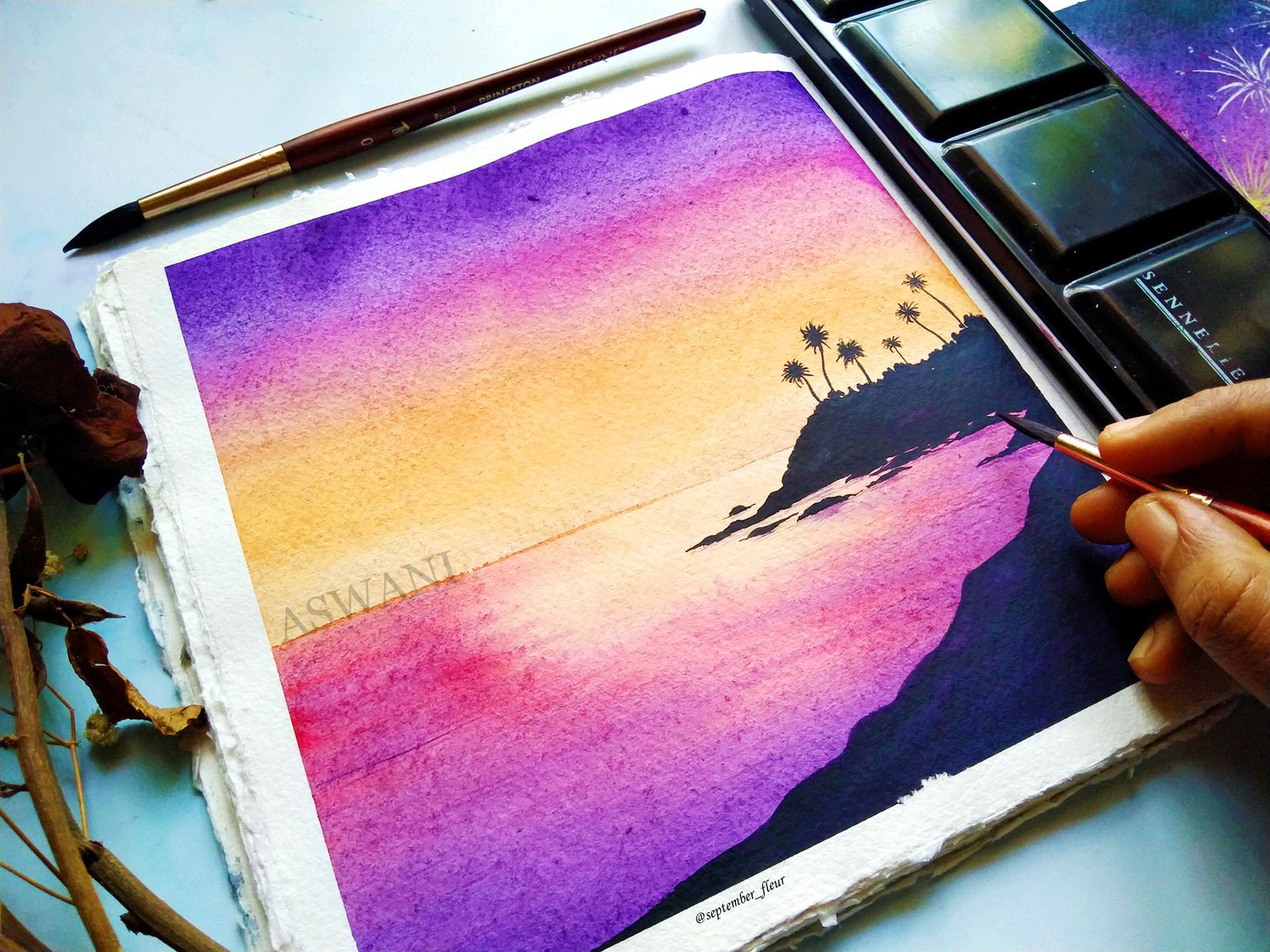 Watercolor Month -  30 day challenge - image 12 - student project
