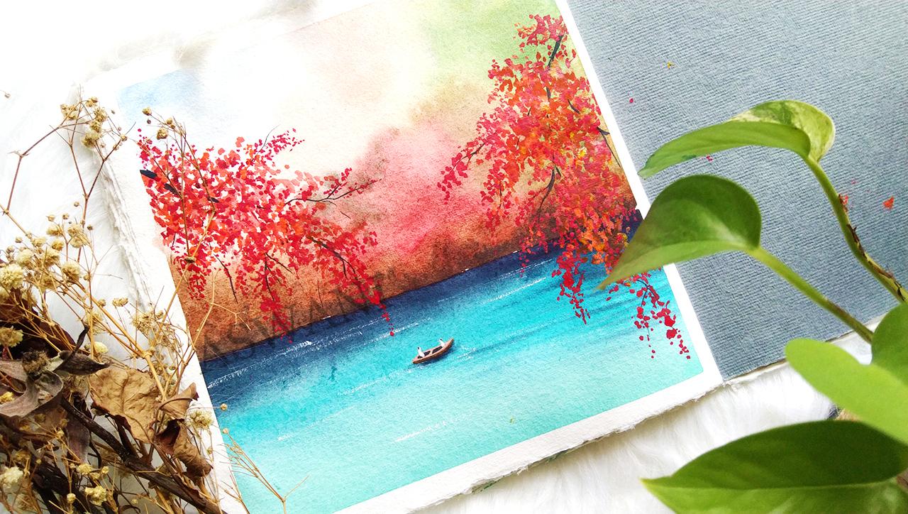 Watercolor Month -  30 day challenge - image 21 - student project