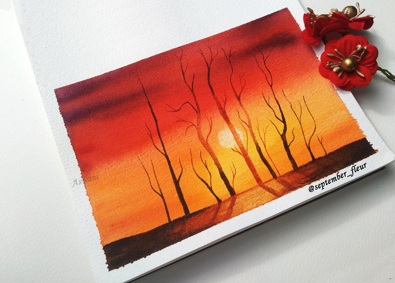 30 Days Watercolor challenge - image 19 - student project