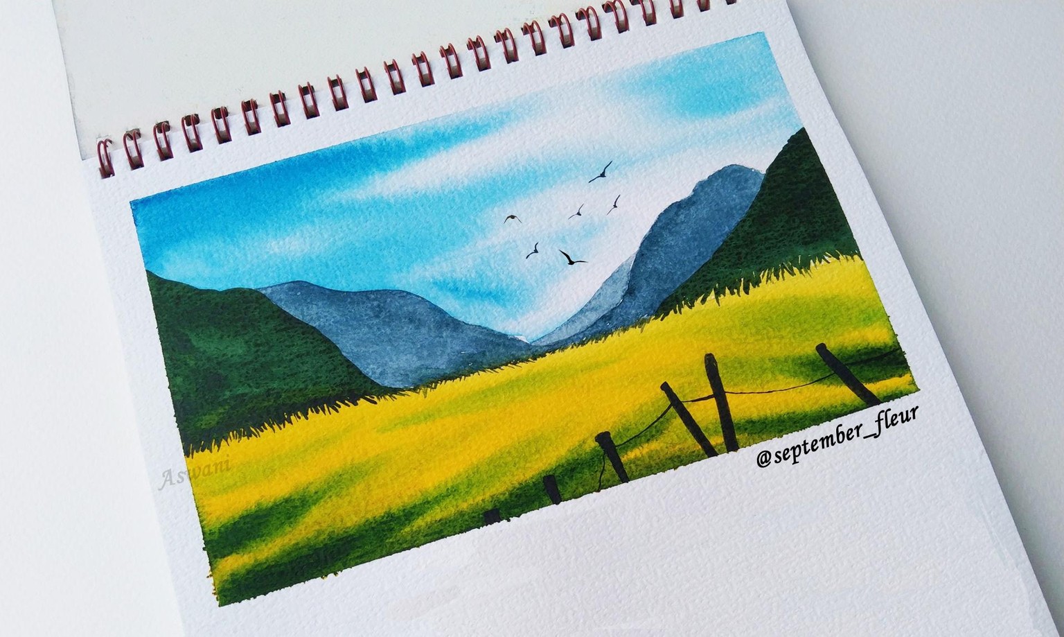 30 Days Watercolor challenge - image 14 - student project